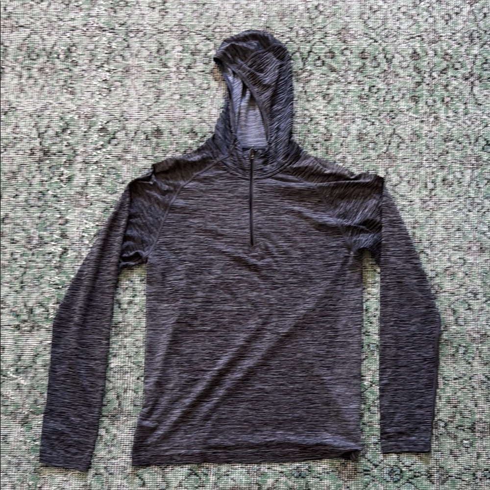 Men's Lightweight Lululemon Gray Hooded Pullover